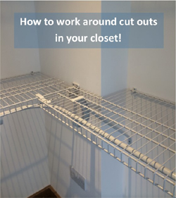 How To Deal With Obstacles In Your Closet